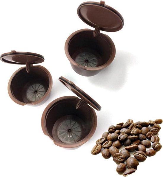 3 X Herbruikbare Koffie Cup