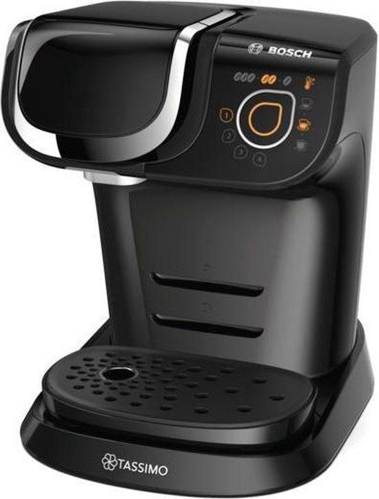 Bosch TAS6002 Vrijstaand Volledig automatisch Koffiepadmachine 1.3l Zwart koffiezetapparaat