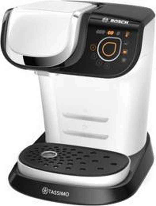 Bosch TAS6004 Vrijstaand Volledig automatisch Koffiepadmachine 1.3l Wit koffiezetapparaat