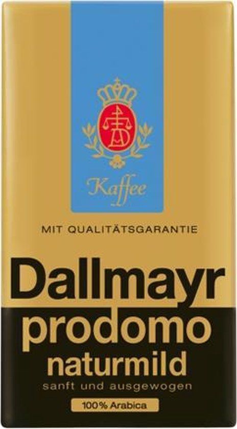 Dallmayr Prodomo Natuurmild Gemalen koffie - 500 gram