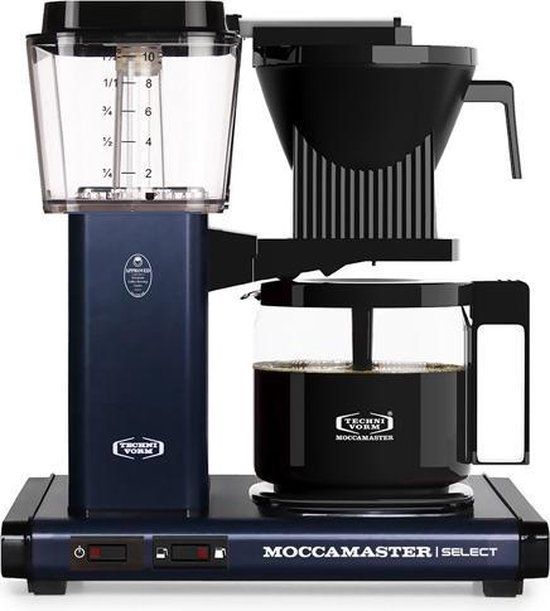 Filterkoffiemachine KBG Select, Midnight Blue – Moccamaster