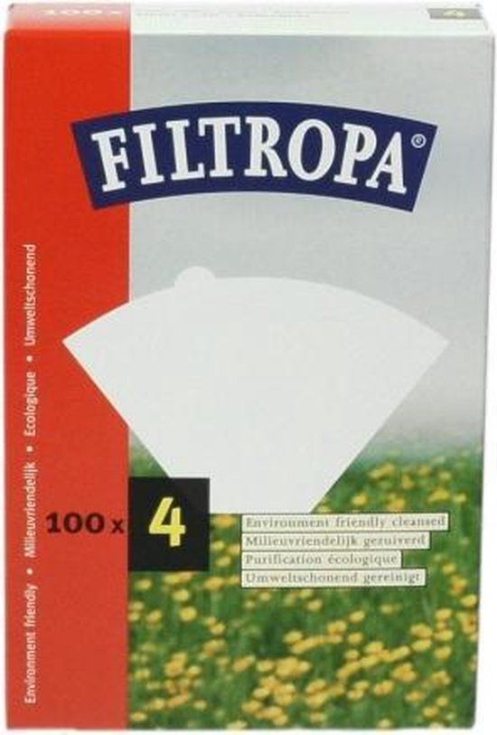 Filtropa Nr.4 Filters 100 stuk