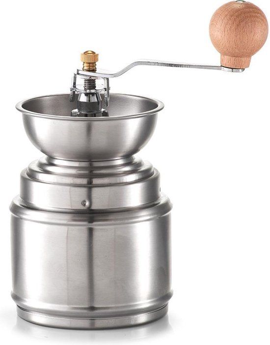 Haushalt Handmatige Koffiemolen - RVS - Groot opvangreservoir - Handgemalen Koffie
