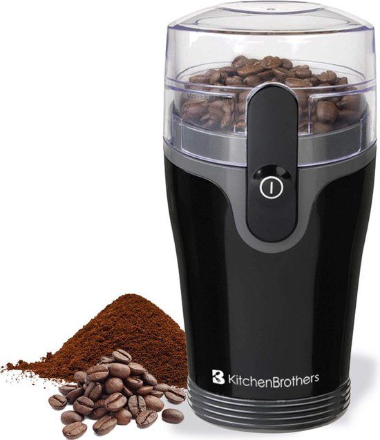KitchenBrothers Elektrische Koffiemolen - Bonenmaler voor Verse Koffiebonen