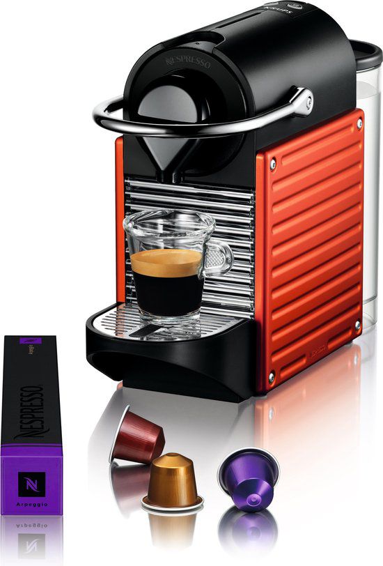 Krups Nespresso Pixie XN304510 - Koffiecupmachine - Rood