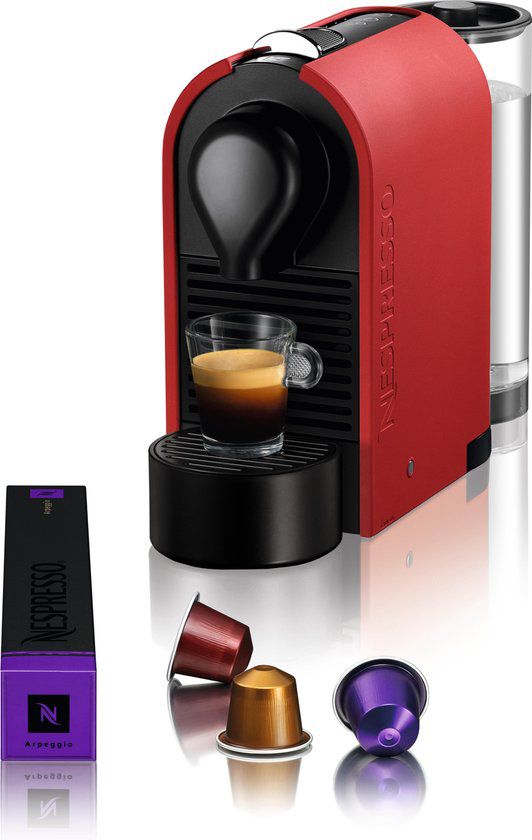 Krups Nespresso U Mat XN2505 - Koffiecupmachine - Rood