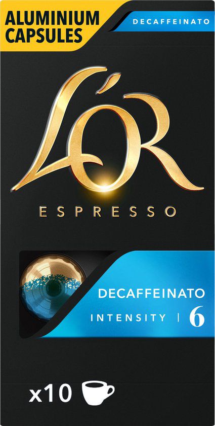 L'OR Decaffeinato koffiecups - 10 x 10 cups