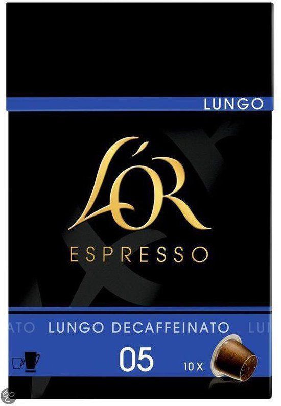 L'Or Espresso Lungo Decaffeinato capsules - 6 x 10 stuks