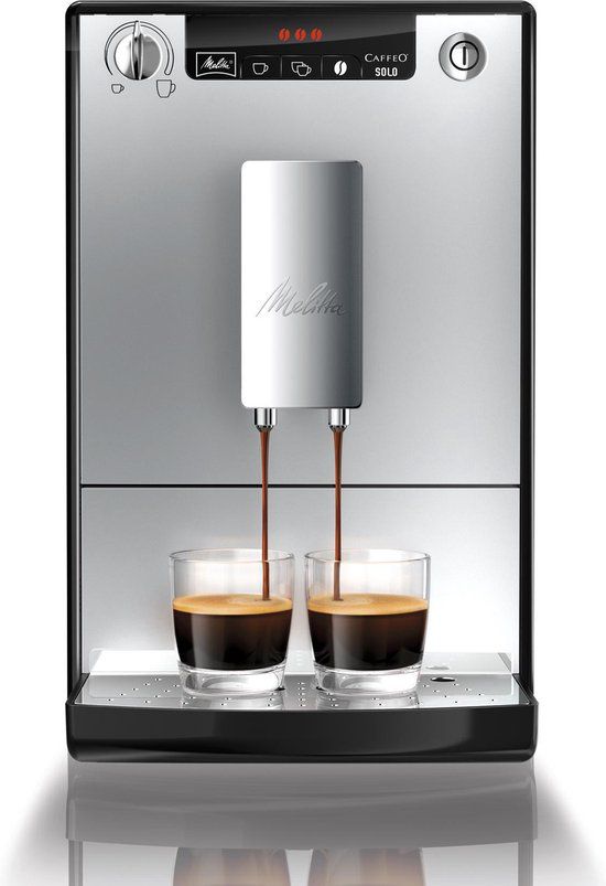 Melitta Caffeo Solo - Espressomachine - Zilver-Zwart