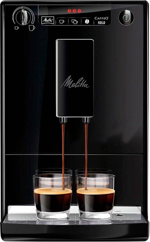 Melitta Caffeo Solo - Volautomatische espressomachine - Zwart
