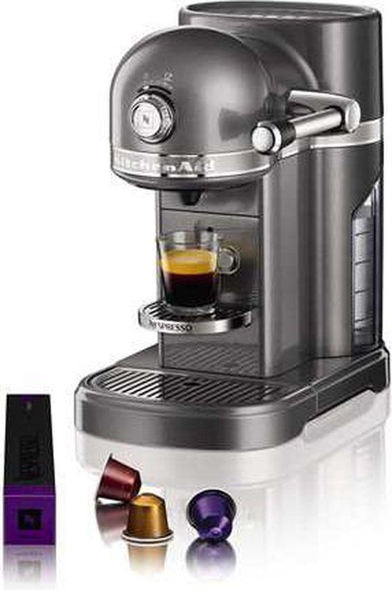 Nespresso KitchenAid 5KES0503 - Koffiecupmachine - Tingrijs