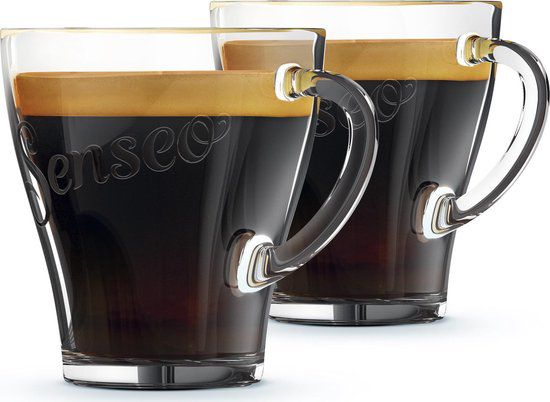 Philips Senseo CA6510/00 – Glazen koffiekopjes - 2 stuks