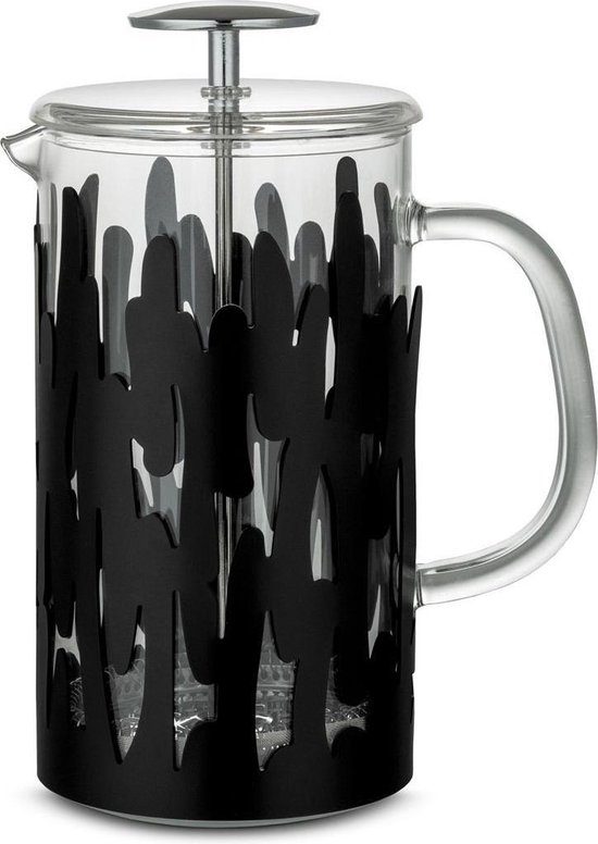 Alessi - Barkoffee - Caffetiere 8 kops zwart