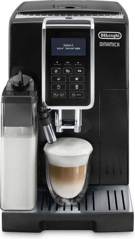 De'Longhi Dinamica ECAM 350.55.B - Volautomatische espressomachine - Zwart