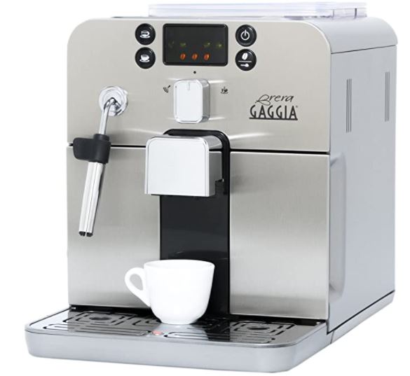 Gaggia Brera Super Automatische Espressomachine in Zilver