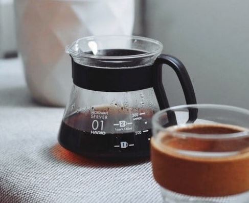 gemaakte koffie