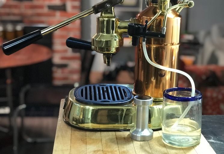 handmatige espressomachine