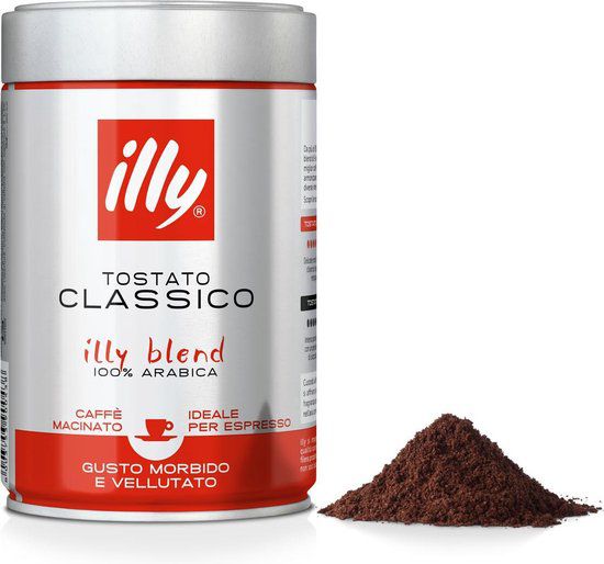 Illy Classico gemalen espressokoffie