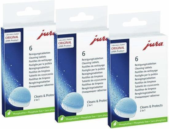 Jura reinigingstabletten 6 stuks