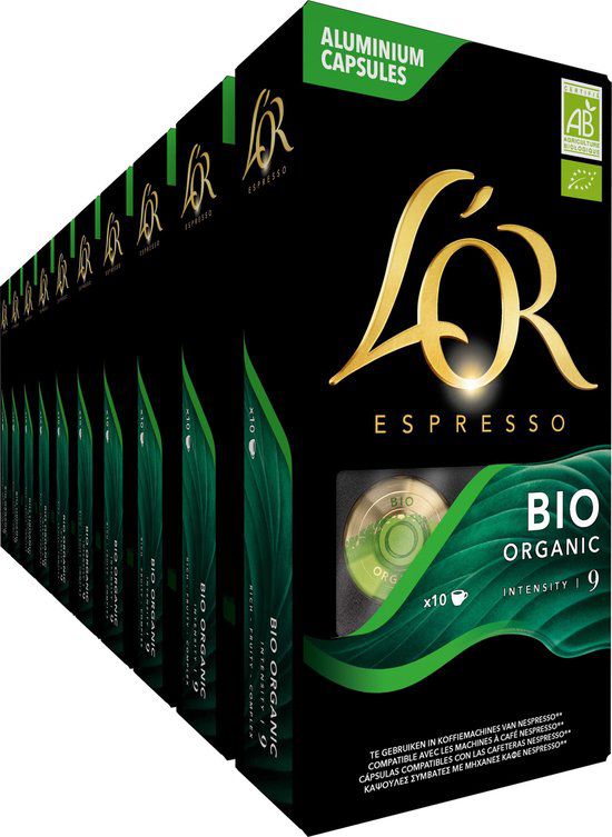 L'OR Espresso Capsules Bio Espresso 9