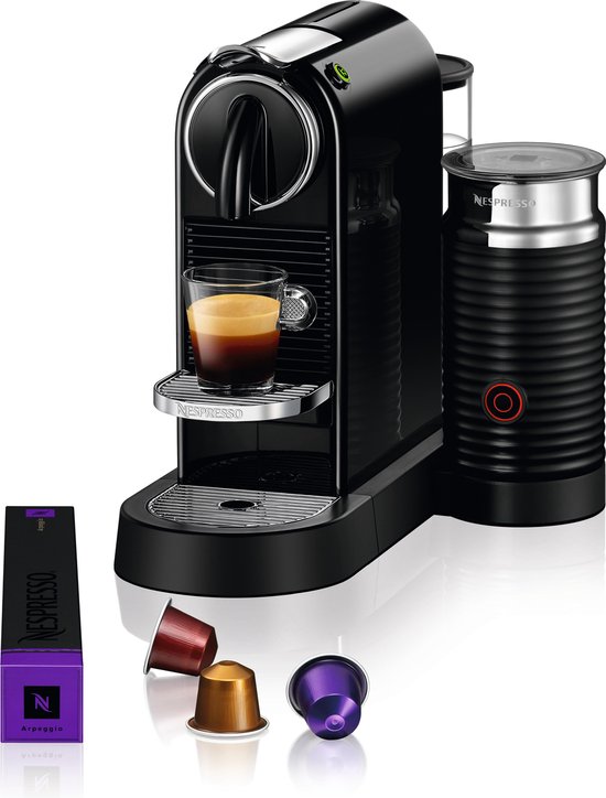 Magimix Nespresso M196 CitiZ & Milk - Koffiecupmachine - New black