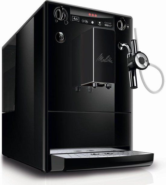 Melitta Caffeo SOLO Perfect Milk - Volautomaat Espressomachine - Pure Black