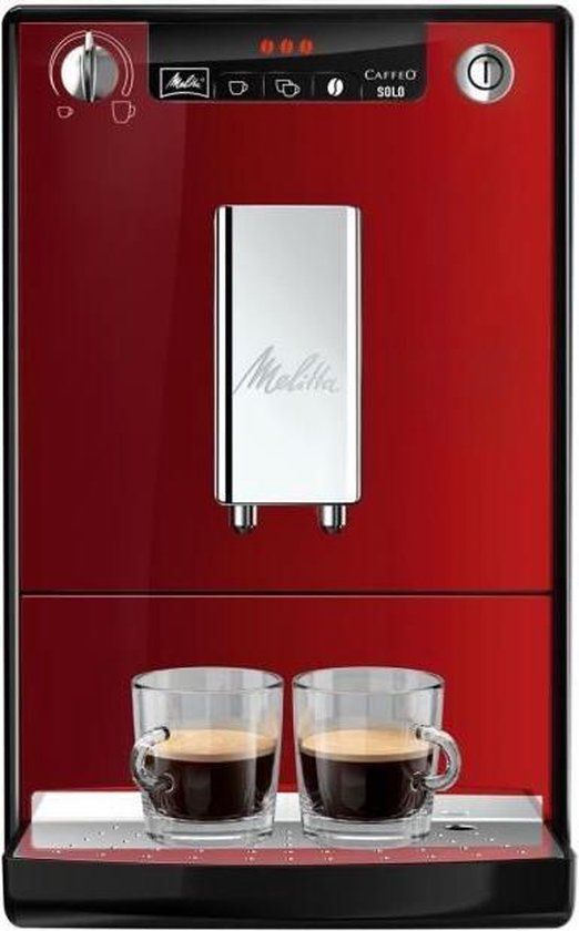 Melitta Caffeo Solo - Espressomachine - Rood