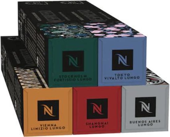 Nespresso Lungo pakket-Koffie cups 50 capsules