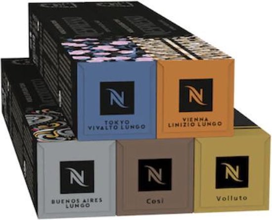 Nespresso Mild pakket - Koffie cups 50 capsules