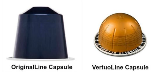 nespresso originalline vs vertuoline capsules