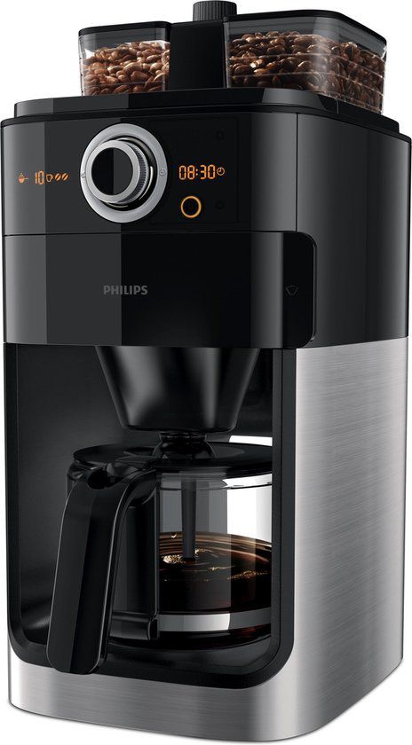 Philips Grind & Brew HD7769/00 - Koffiezetapparaat - Zwart, metaal