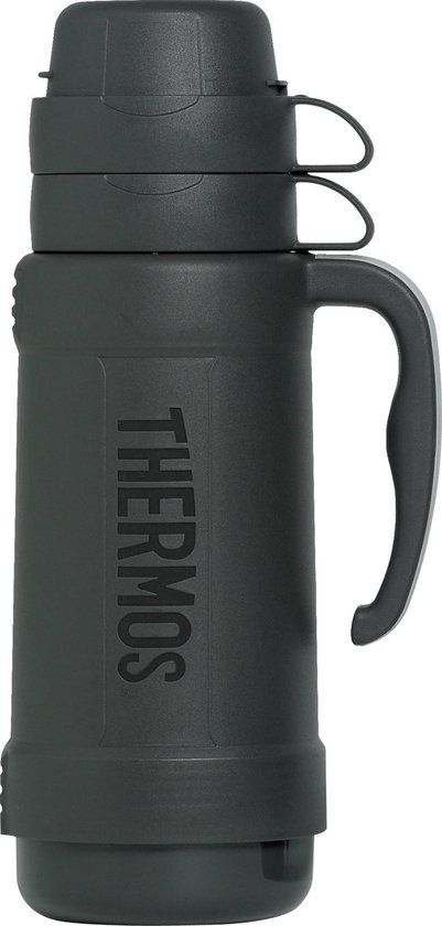 Thermos Eclipse Isoleerfles - 1L8 - Donkergrijs