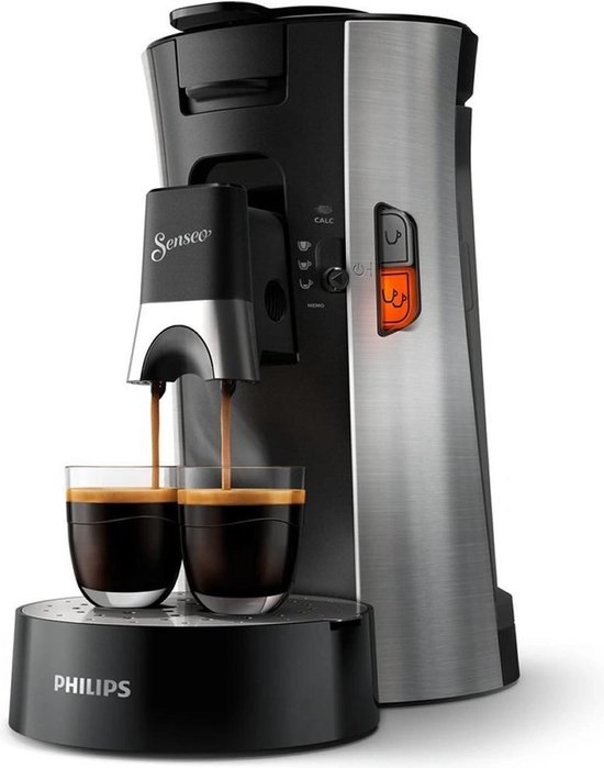 Philips Senseo Select CSA250/10 - Koffiepadapparaat - Metaal