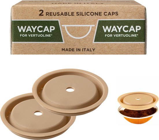 Waycap 2 Nespresso caps voor de Vertuo wegwerpcapsule
