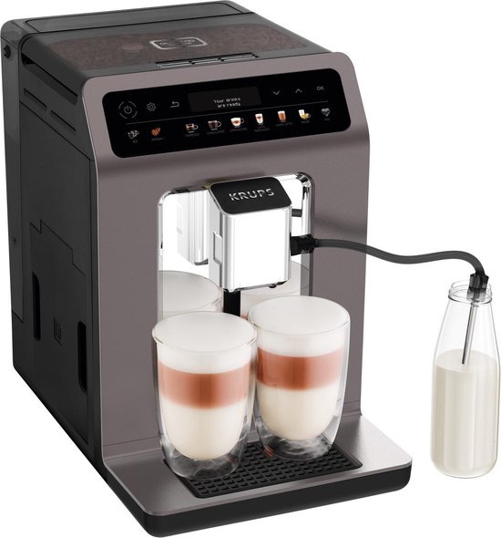 Krups Evidence One EA895E - Volautomatische Espressomachine - Grijs