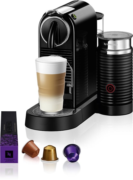 Magimix - Nespresso - Citiz & Milk - Zwart - Melkopschuimer