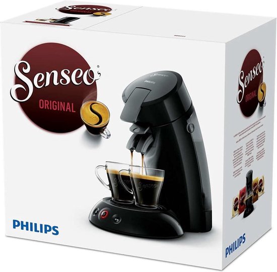 Philips Senseo Original HD6553/67 - Koffiepadapparaat - Zwart - Senseo Apparaat - Senseo nieuwste generatie Koffiezetapparaten - Ideaal voor in huis, kantoor & etc. - Coffee variety for every moment - Let op: Op=Op